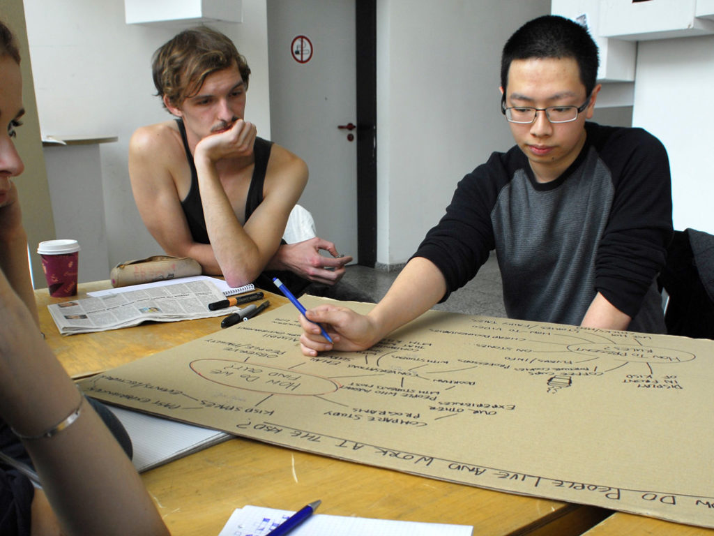 »Ersties« bei der Projektarbeit