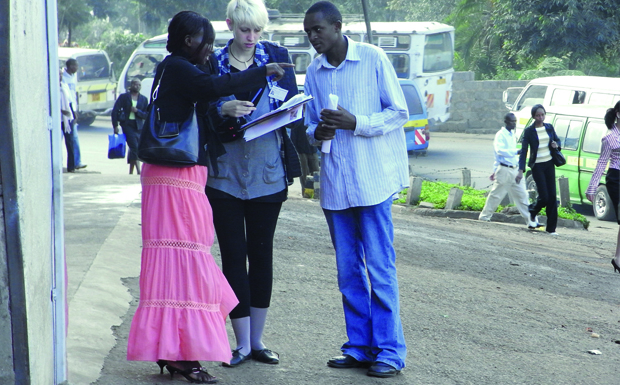 Feldforschung in Nairobi