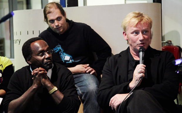 Diskussion zur Ausstellung