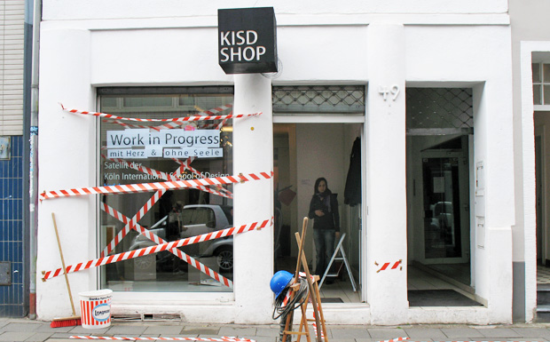 Schaufenstergestaltung »Work in Progress«