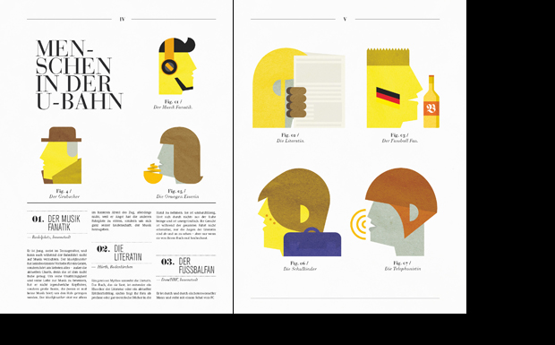 »Menschen in der Bahn«, Entwurf: Andrea Cevenini