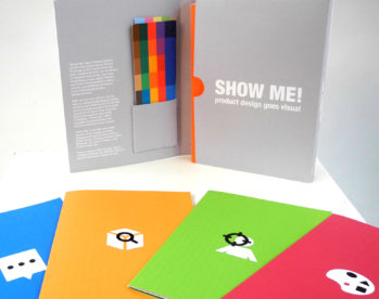 Neun handliche Leporellos gliedern die Facetten des Produktdesigns