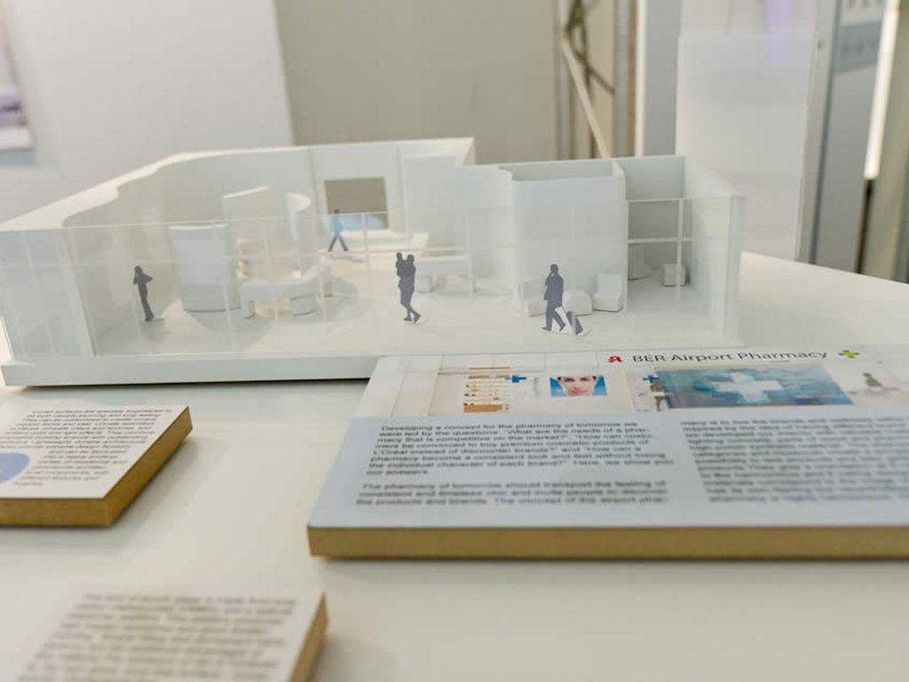 Das KISD Model in der Ausstellung