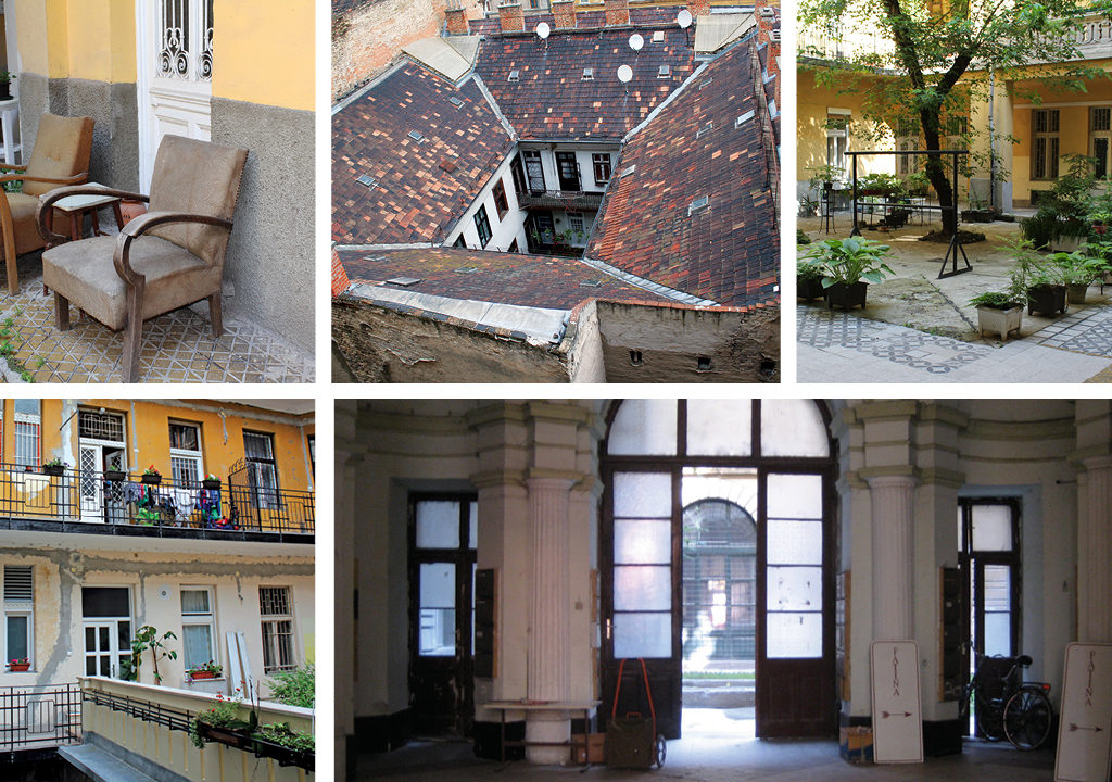 Ausstellung des Transition Space Budapest