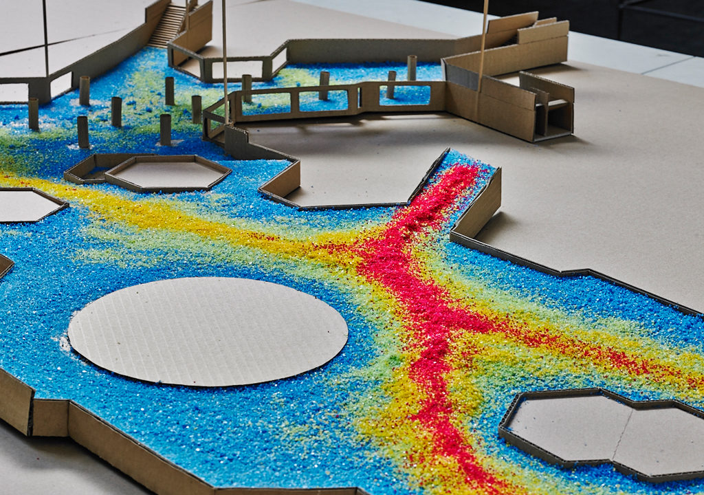 Bewegungsmuster Ebertplatz von Marc Eisenmann, Johannes Lück