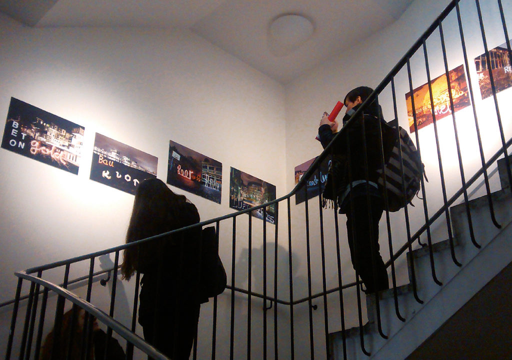 Ausstellungssituation