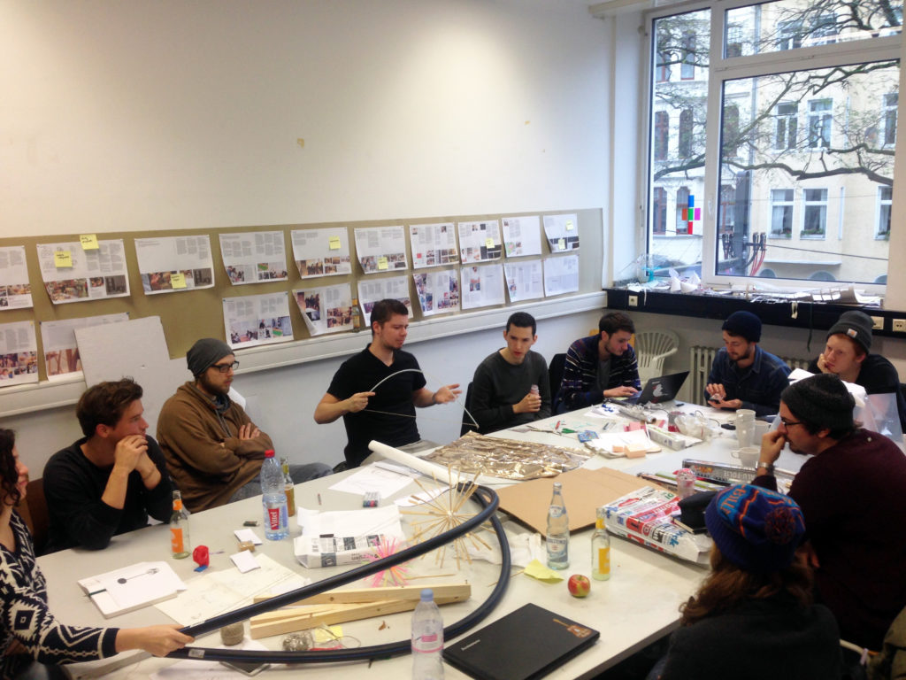 Research and reflection during the project