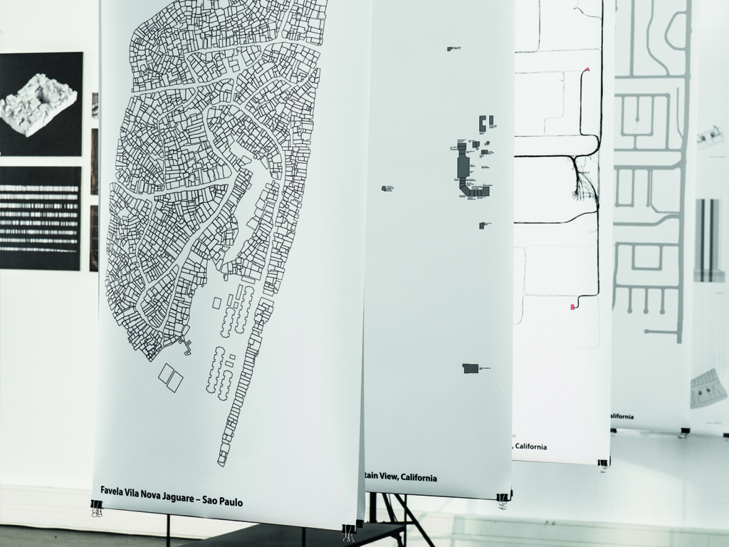 Nelly Schmerber, Comparing Favela Vila Nova Jaguaré in São Paulo to Blossom Valley in Mountain View, CA, 2017