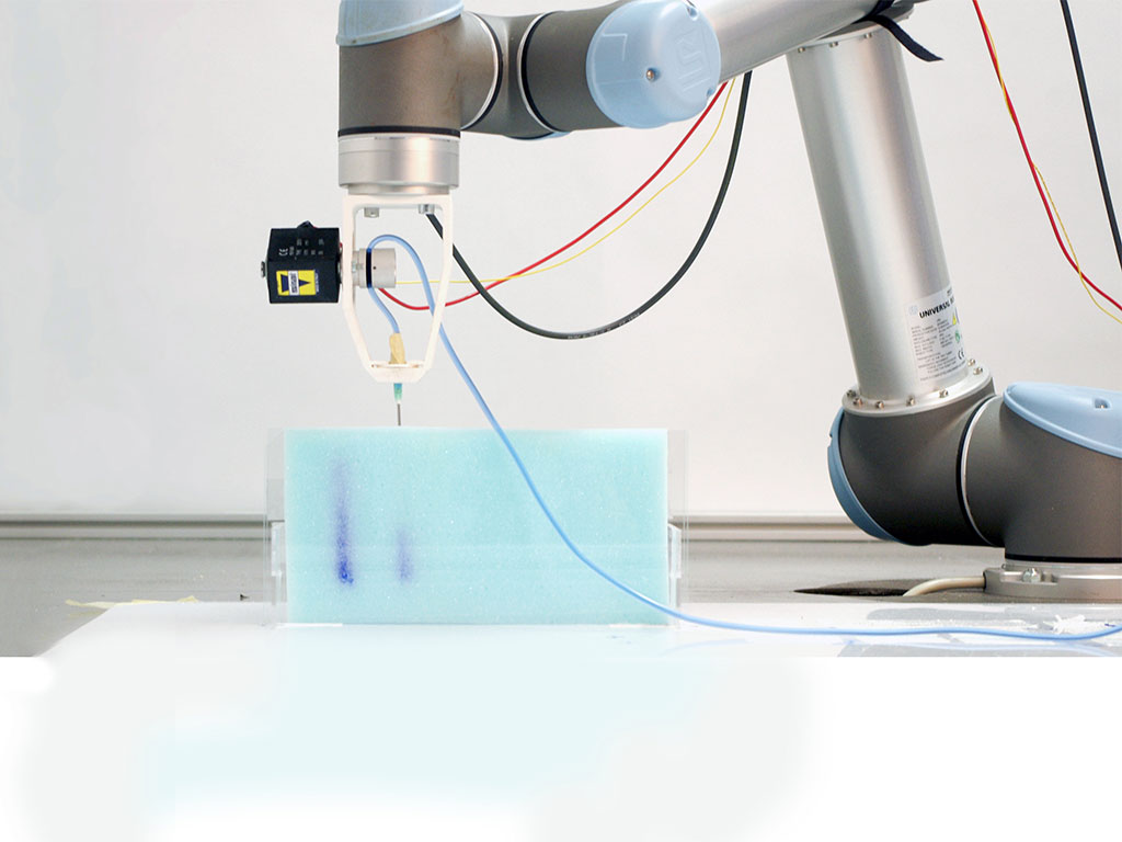 InFoam Printing: polymer injection into soft foam