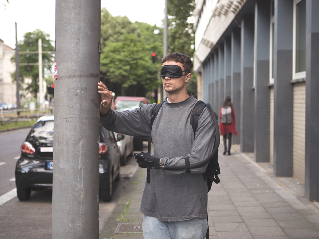 using the final prototype in the public space