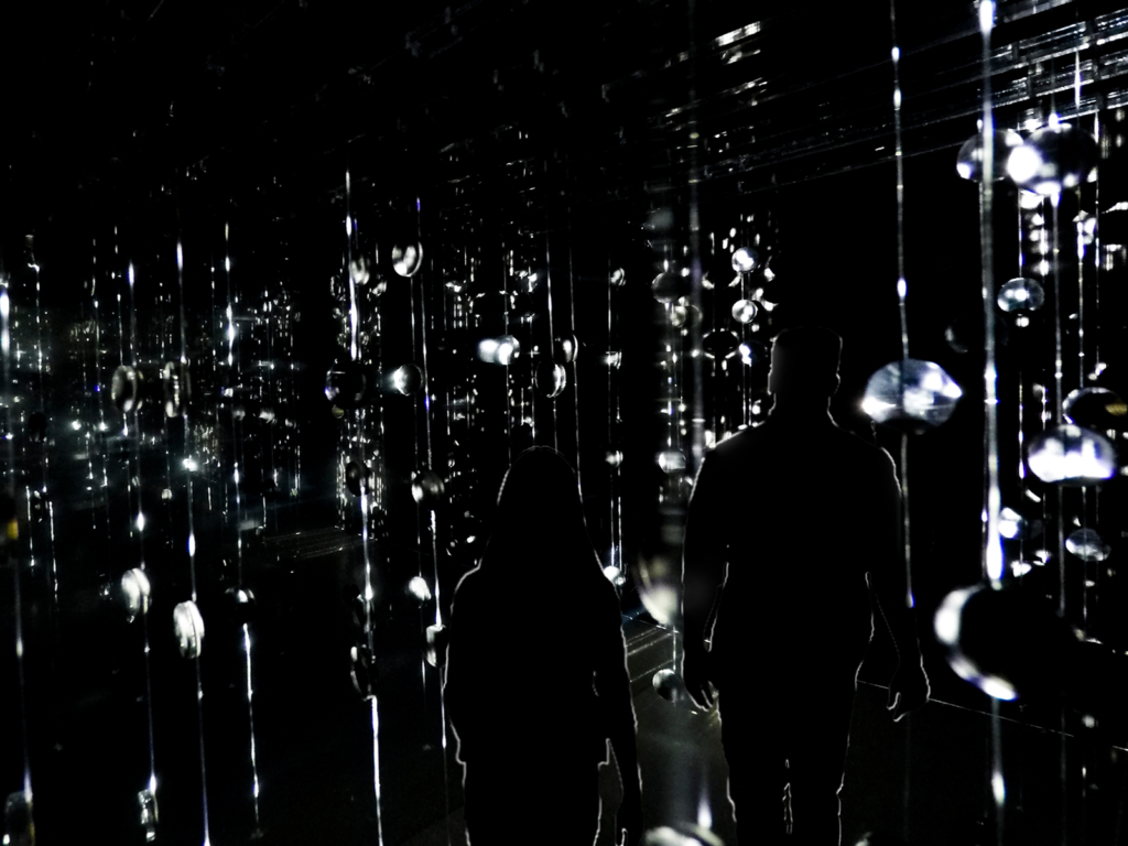 Side view of “Time as a Social Construct ” Media Installation 5.