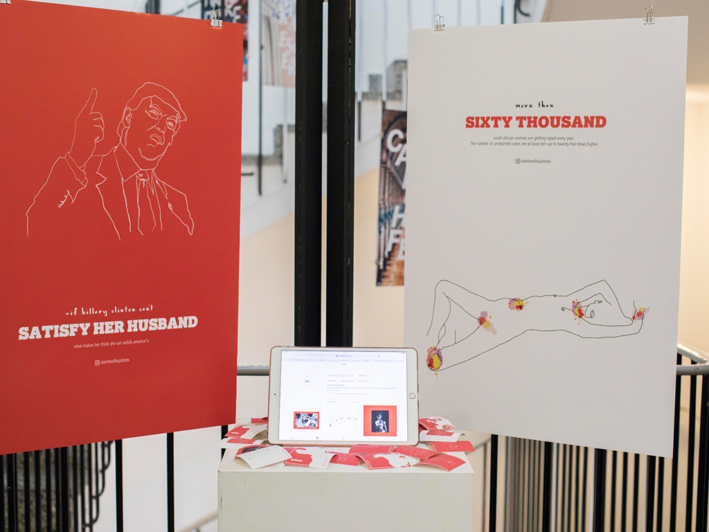 Poster for #seriesofinjustices