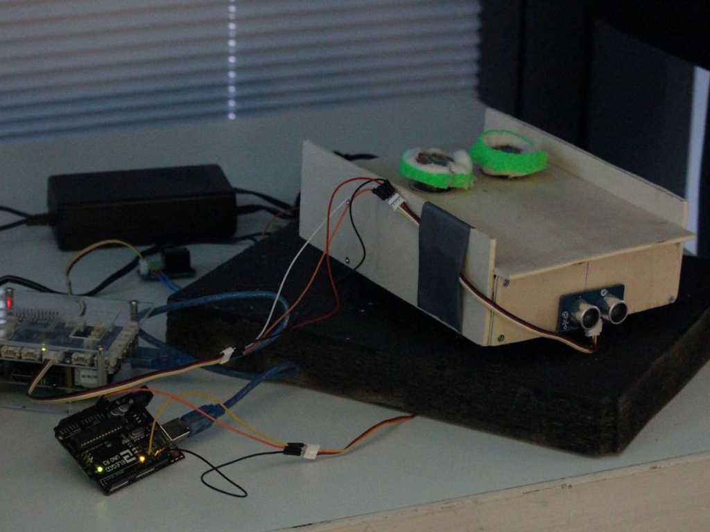 Team Zootainment’s feeding machines prototypes