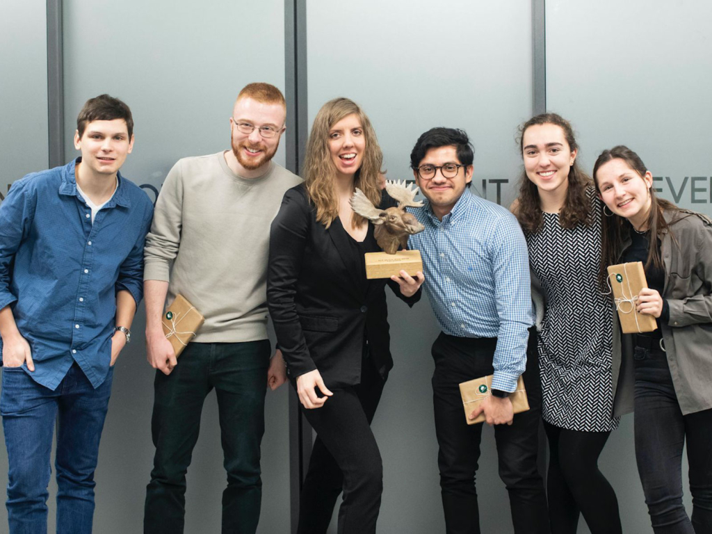 1st winner: Team ZooPoo