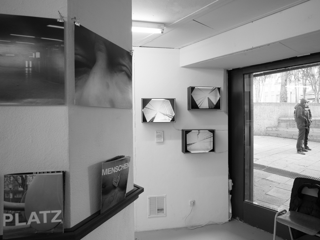 Ausstellung in der Ebertplatzpassage, 2019