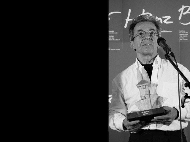 Heinz Bähr/Baehr Vernisage, Köln International School of Design, Verleihung des Kölner Klopfers, Cologne Thumper