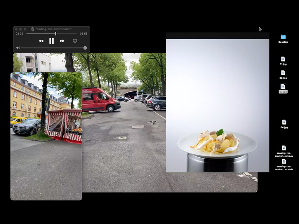 Matthias Grund. Sensing the in-between