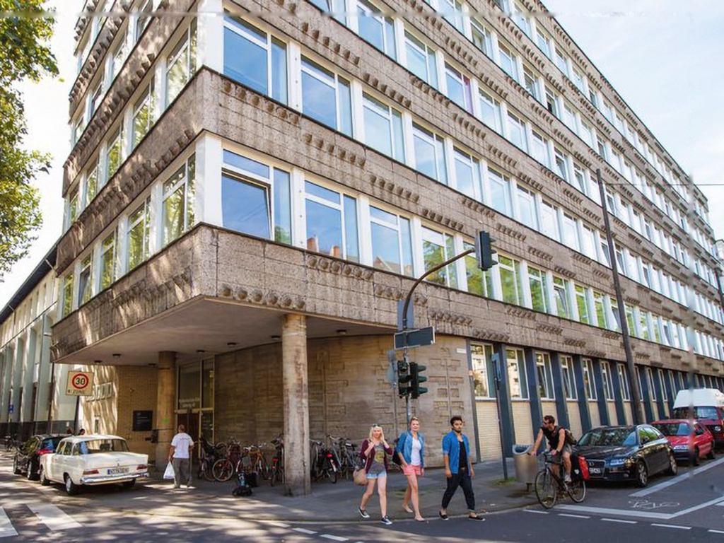 Gebäude der KISD, Ubierring 40 am Campus Südstadt der TH Köln. Foto: © Sebastian Hopp/TH Köln)