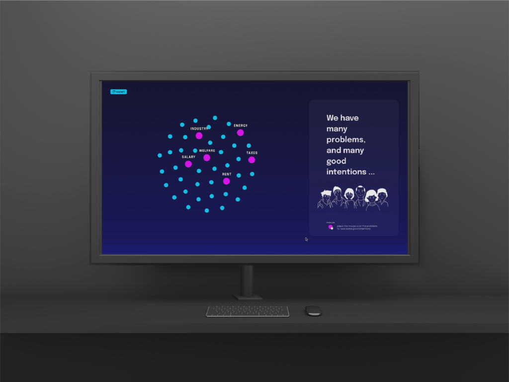 Interactive platform with system mapping