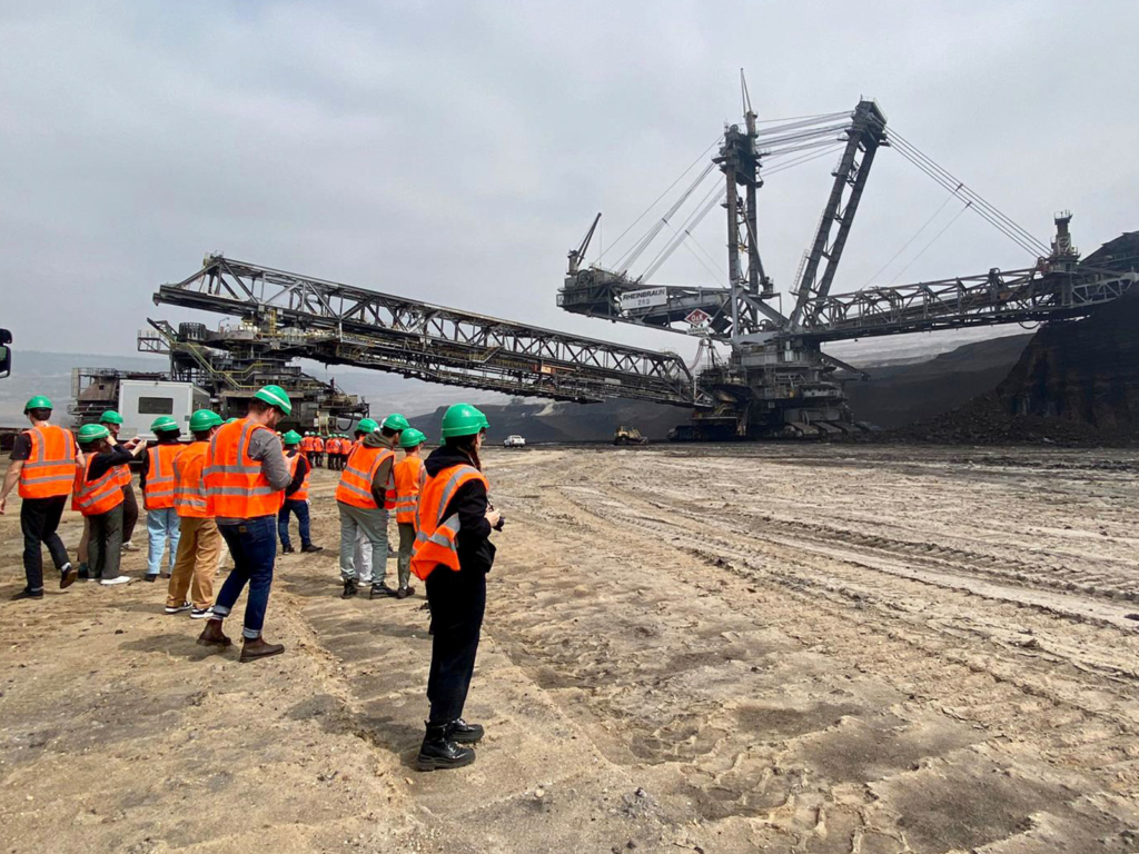 Excursion to the Hambach open cast mine