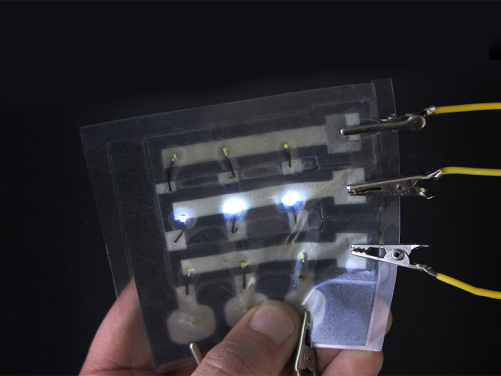 Cirquids: printing paper circuits with wax, salt and water