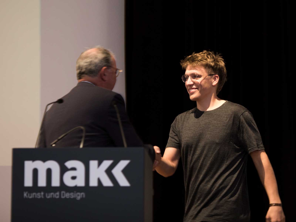 Jakob Kilian has been ranked “First Place“ at Kölner Design Preis